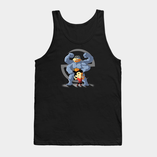 MUSCULAR TRAINER Tank Top by AadiTees